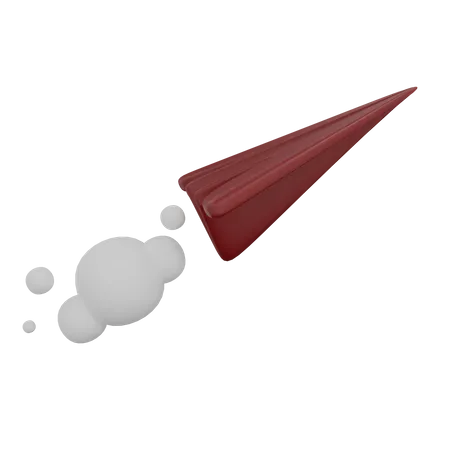 Paper Plane  3D Icon