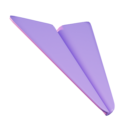 Paper Plane  3D Icon