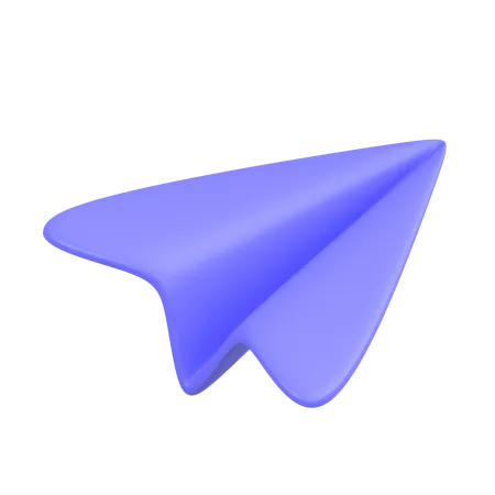 Paper Plane  3D Icon