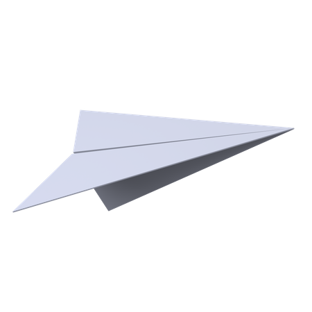 Paper Plane  3D Icon