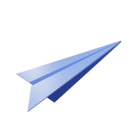 Paper plane  3D Icon
