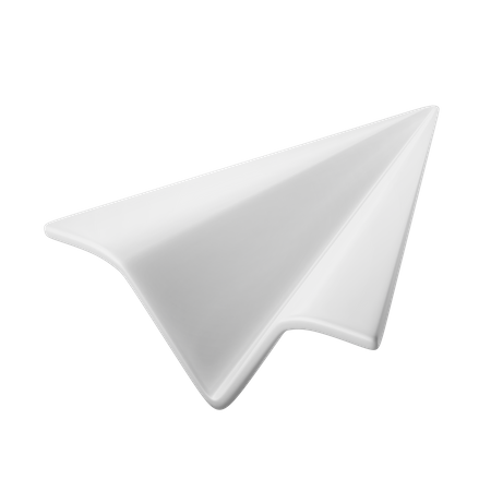 Paper Plane  3D Icon