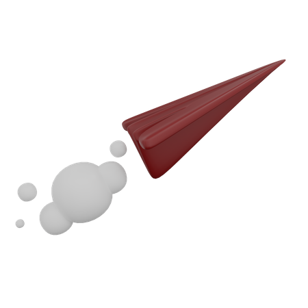 Paper Plane  3D Icon