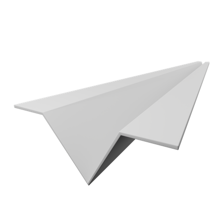 Paper Plane  3D Illustration