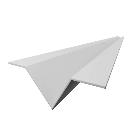 Paper Plane  3D Illustration