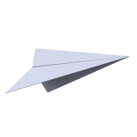 Paper Plane  3D Illustration