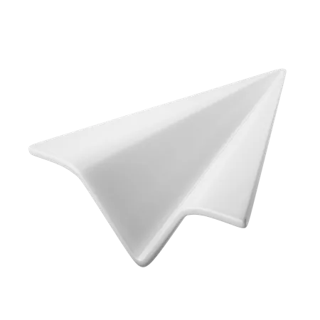 Paper Plane  3D Illustration