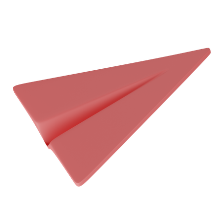 Paper Plane  3D Illustration