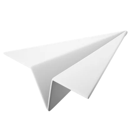 Paper Plane Deliver Cute Minimal 3 D Icon Illustration 3D Icon