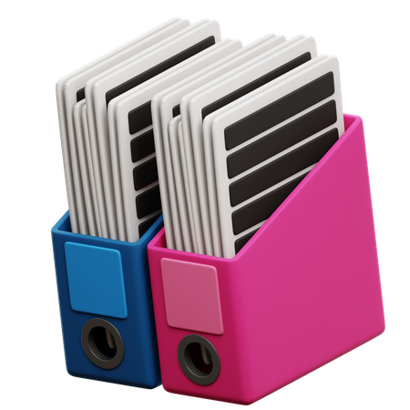 Paper Rack  3D Icon