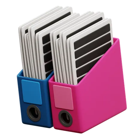 Paper Rack  3D Icon