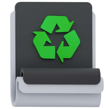 Paper Recycle  3D Icon