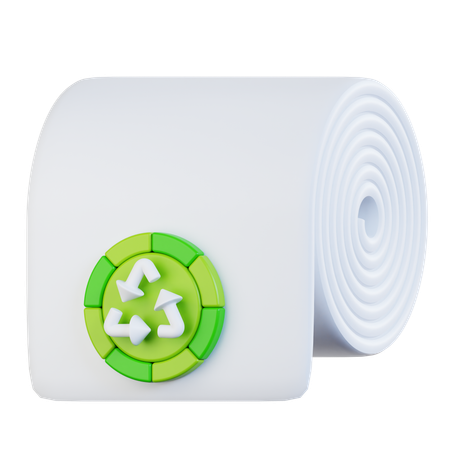 Paper Recycling  3D Icon