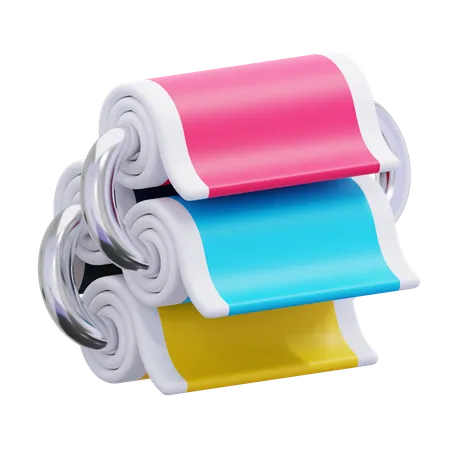 Paper Roll  3D Icon