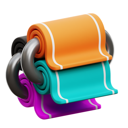 Paper Roll  3D Icon