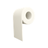 paper roll 3d logo