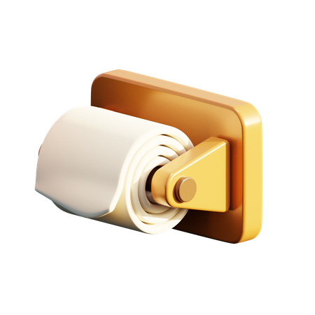 Paper Roll  3D Icon