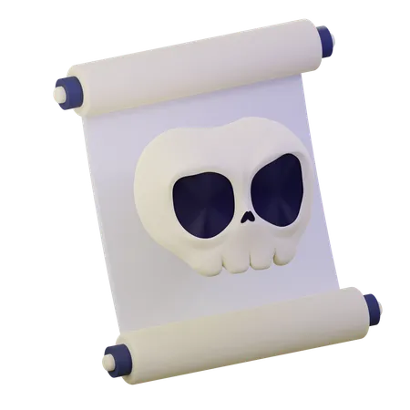 Paper Roll Deadly  3D Icon