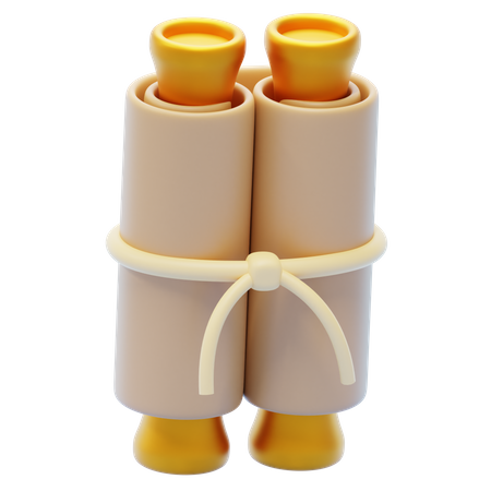 PAPER SCROLL  3D Icon