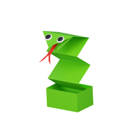 Paper Snake  3D Icon
