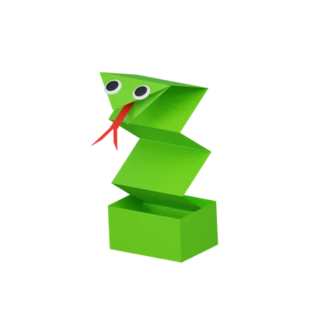 Paper Snake  3D Icon