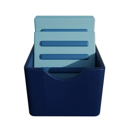 Paper Storage  3D Icon