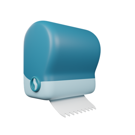 Paper Towel Dispenser  3D Icon