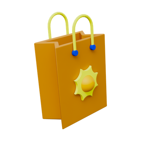 Paperbag  3D Icon