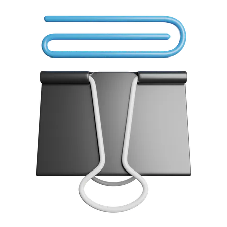 Paperclip  3D Icon