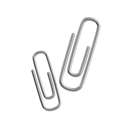 Paperclip  3D Icon