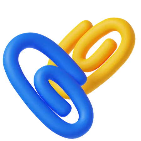 Paperclip  3D Icon