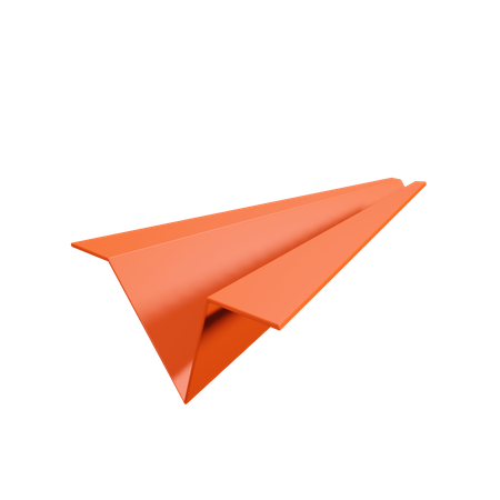 Paperplane  3D Illustration