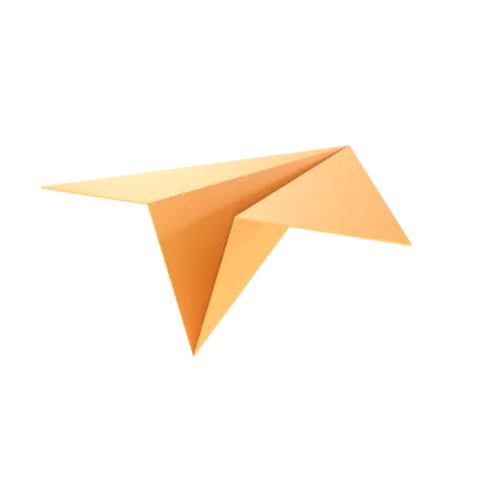 Paperplane  3D Illustration