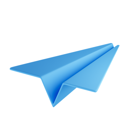 Paperplane  3D Icon