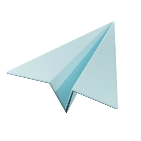 Paperplane Education Icon 3D Icon