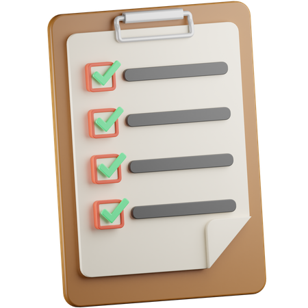 Paperwork  3D Icon