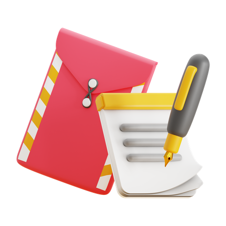 Paperwork  3D Icon