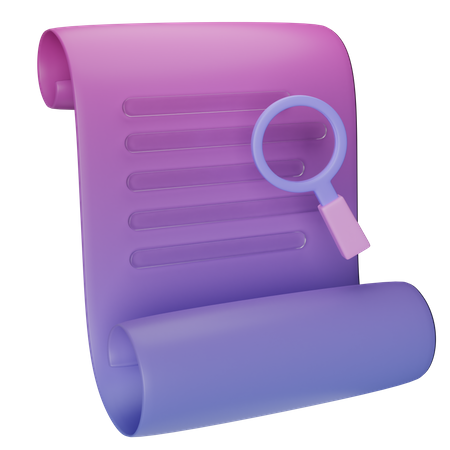Papier d'analyse  3D Icon