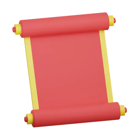 Papier rouleau  3D Icon