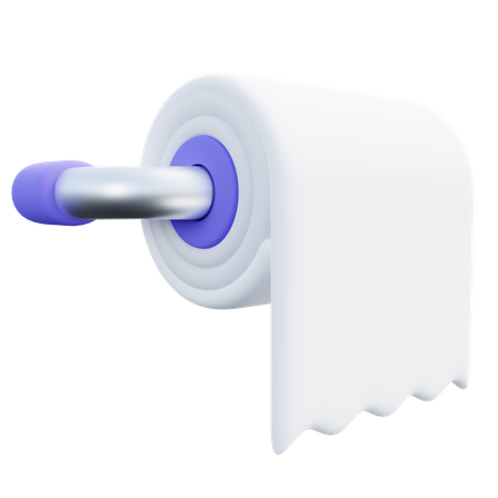 Papier toilette  3D Icon