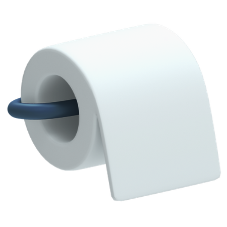 Papier toilette  3D Illustration