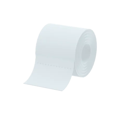 Papier toilette  3D Illustration