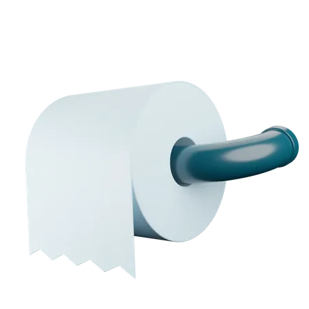 Papier toilette  3D Illustration