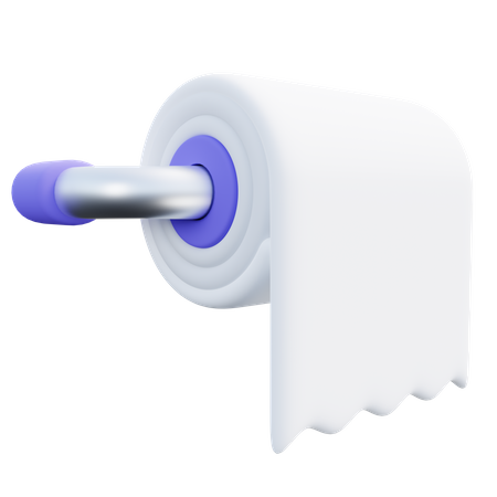 Papier toilette  3D Icon