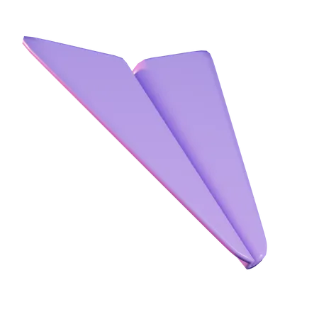 Papierflieger  3D Icon