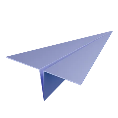 Papierflieger  3D Icon