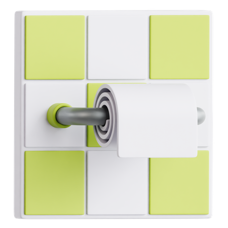 Papierhandtuch  3D Icon