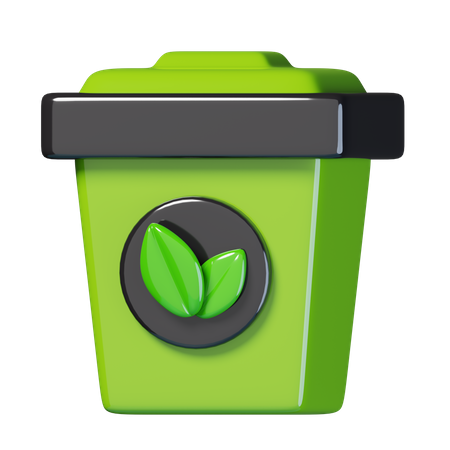 Papierkorb  3D Icon