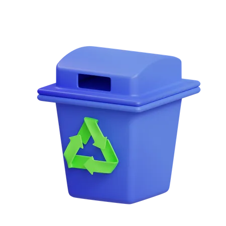 Papierkorb  3D Icon