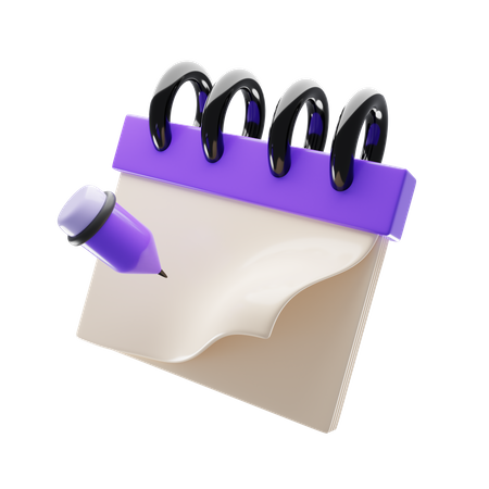 Papiernotiz  3D Icon